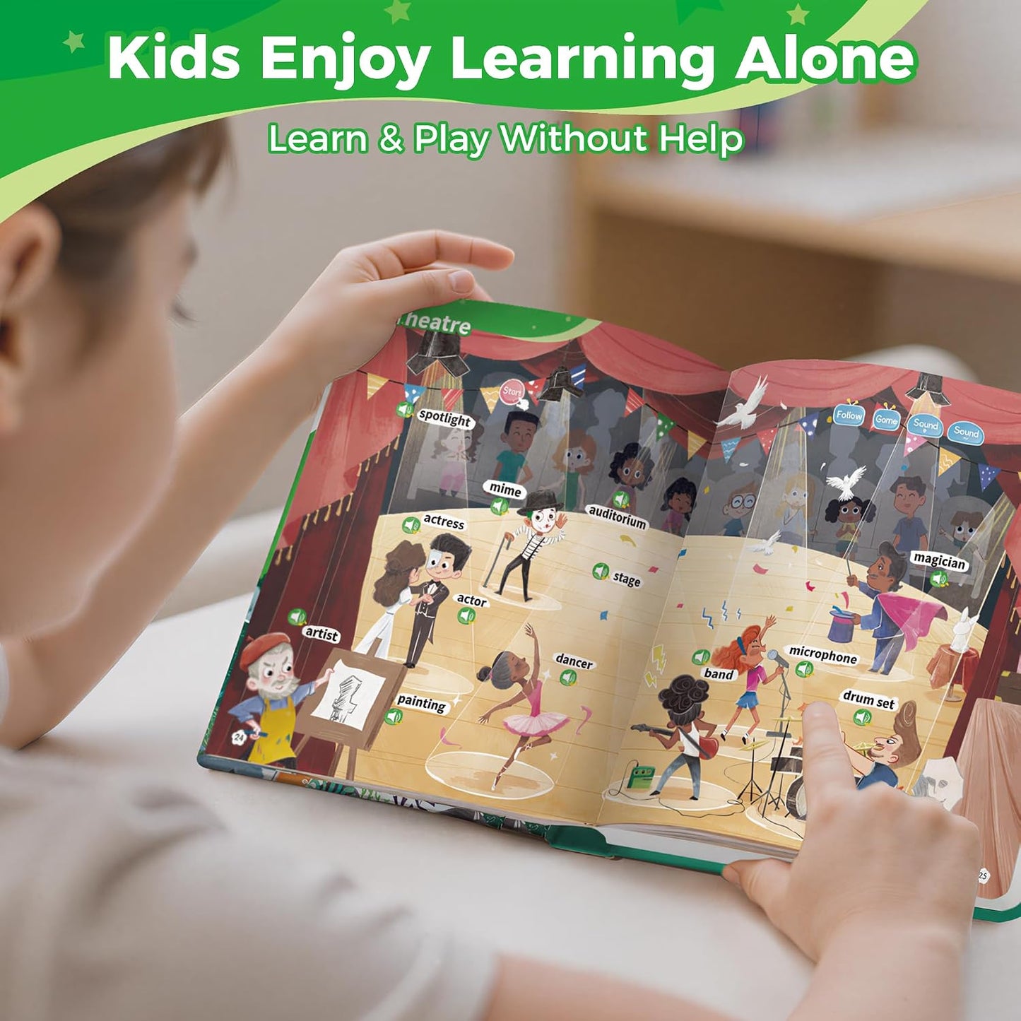 500 Words Sound Book for Kids