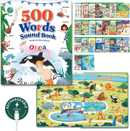 500 Words Sound Book for Kids